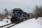 MEC&5963 Leads the Wreck Train in Biddeford